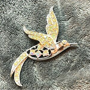 Vintage Bird of Paradise Brooch